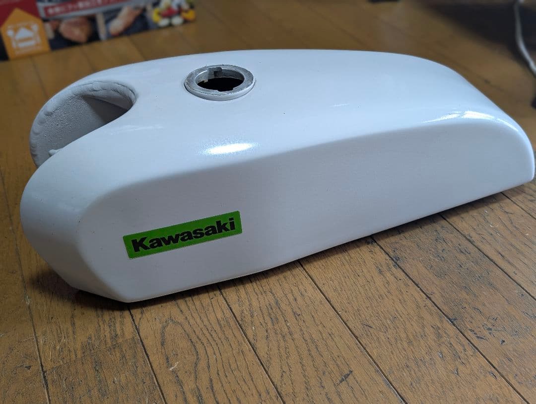 WM スクエアー型アルミタンク Kawasaki 250TR/エストレヤ用　中古