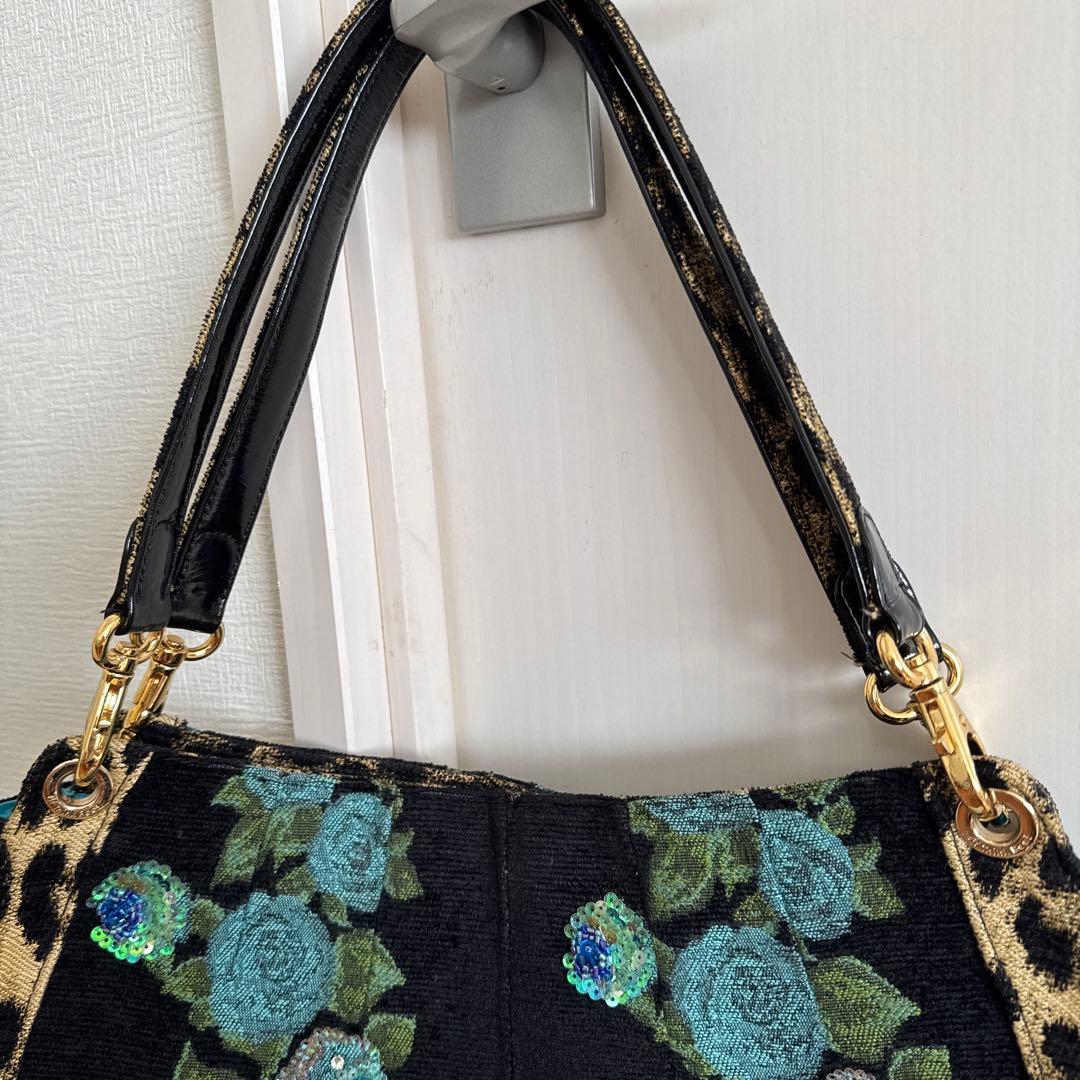 シンクビー　ブルーローズ　レオパード 定価58000円　ショルダーバッグ