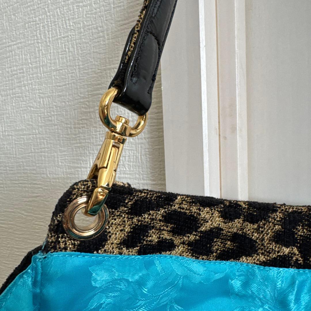 シンクビー　ブルーローズ　レオパード 定価58000円　ショルダーバッグ