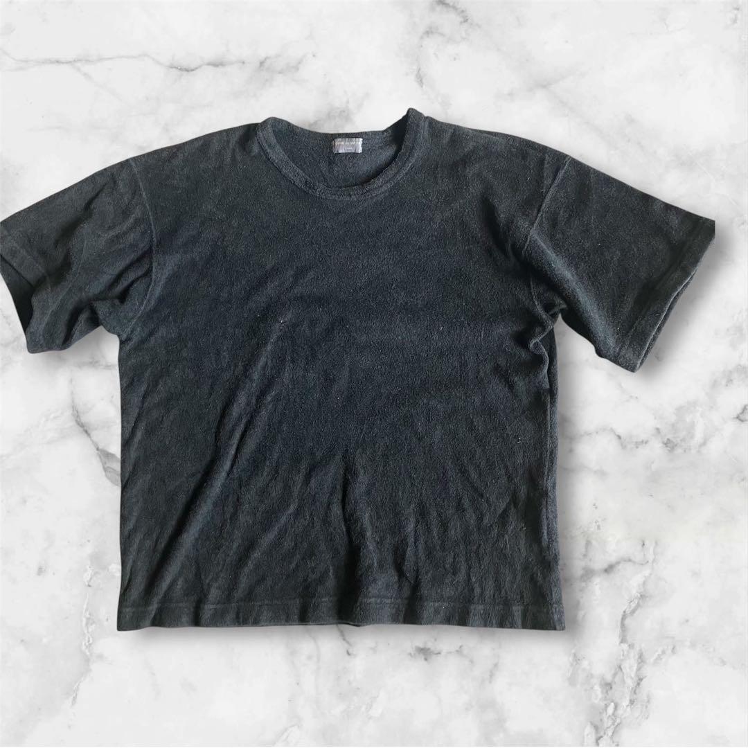 90s archive コムデギャルソンオム田中オム　パイル地Tシャツ