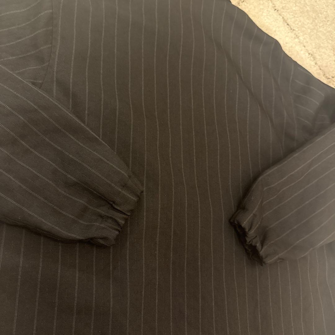 コムデギャルソンオム 21aw ストライプ リバーシブル コーチジャケット