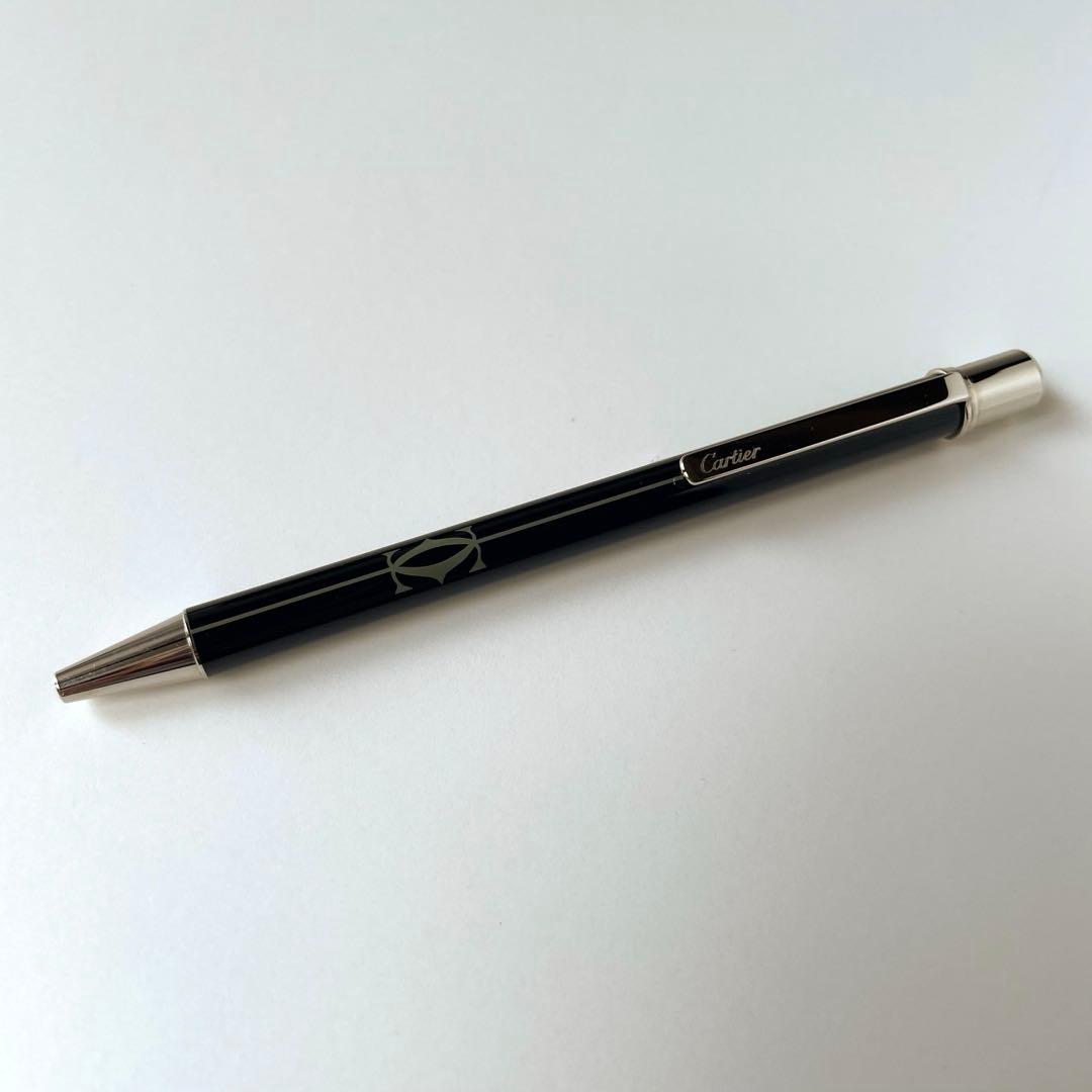 カルティエ　ブラックボールペンST150199