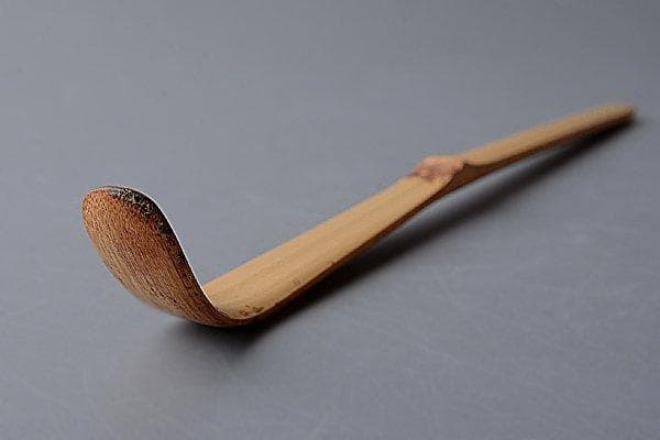 u323 茶道具　大徳寺福本積応茶杓『銘　平常心』