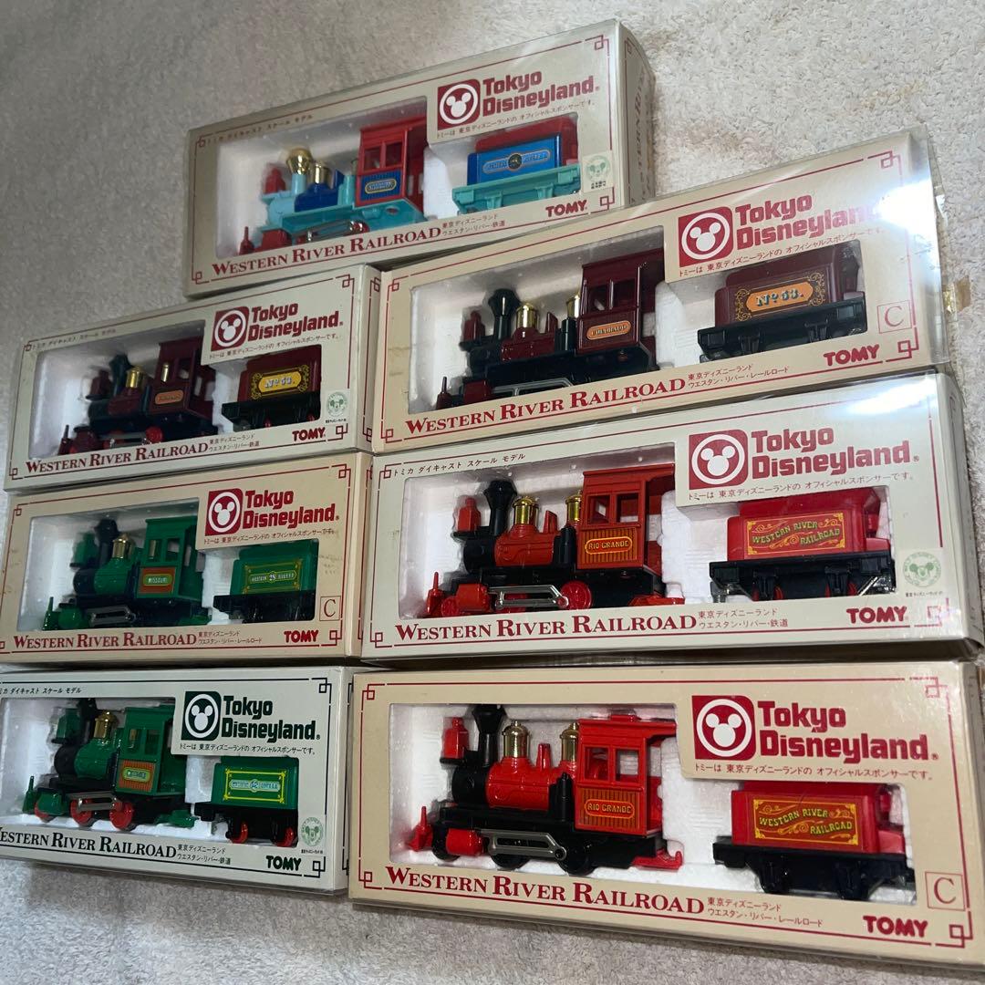 ウエスタンリバー鉄道ダイキャストスケールモデル　7台セット