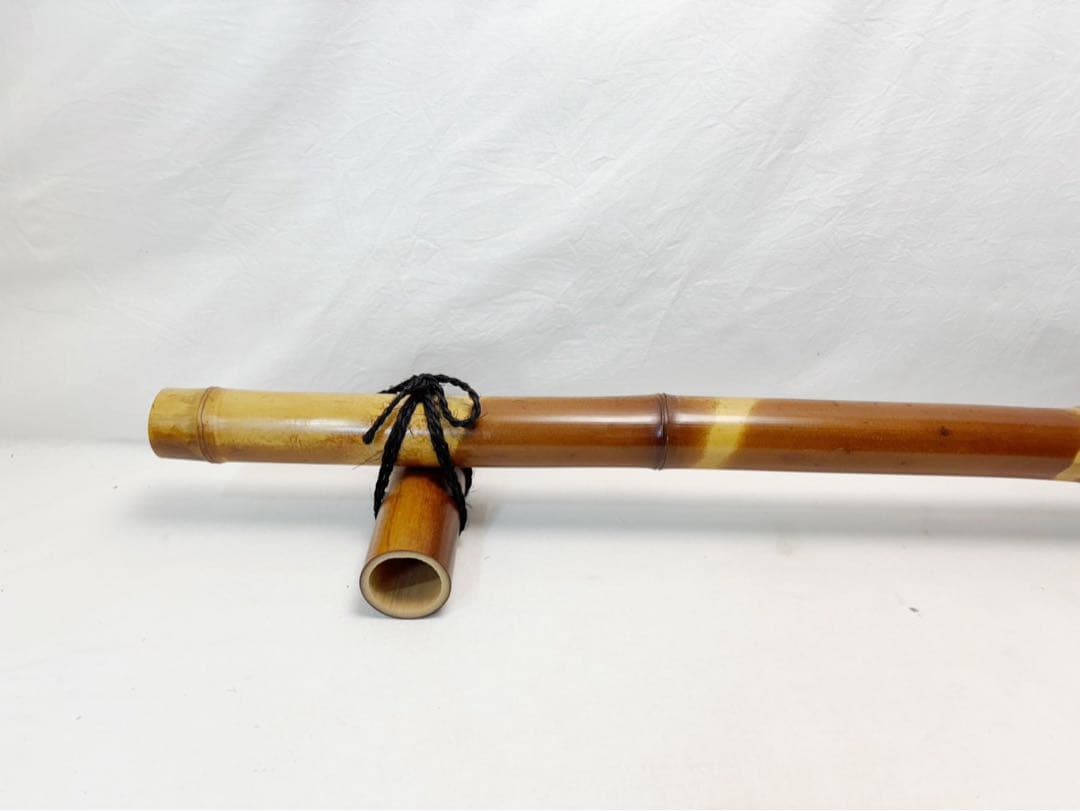 未使用 茶道具 煤竹 結界 茶室道具 間仕仕切 竹工芸 衝立 和家具 紙箱