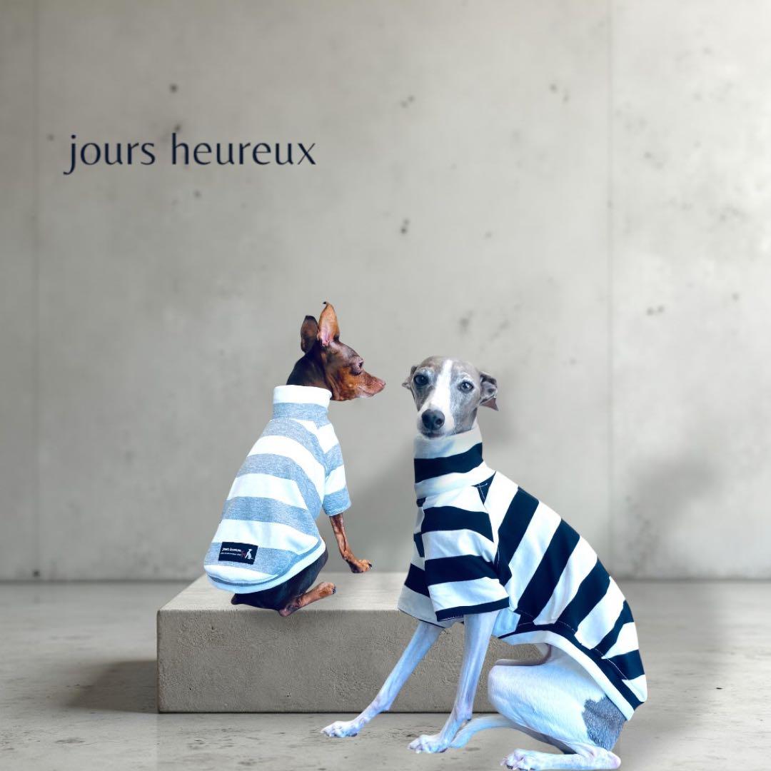 ⑱ボーダーショートスリーブ