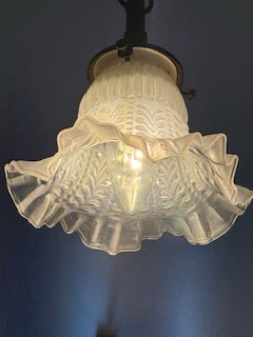 *️⃣プロフ必読❣️アンティークフランス ペンダント吊下げランプ
