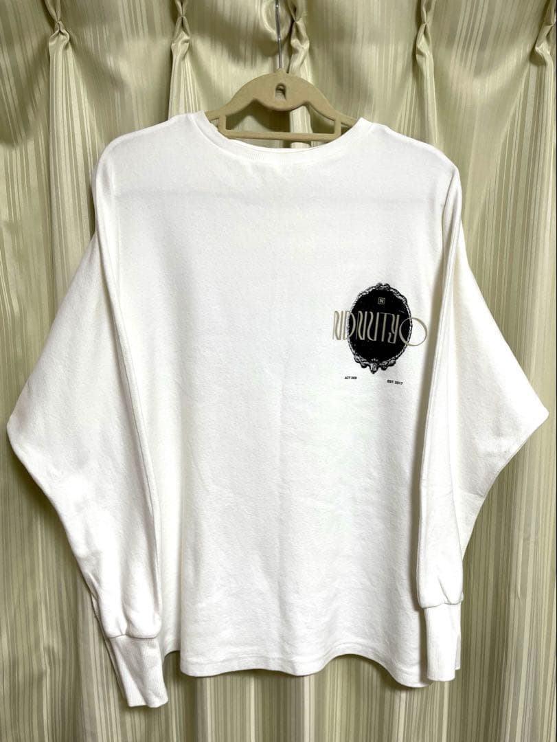 ミュージシャン NIL DUE / NIL UN LONG SLEEVE TEE / IVORY