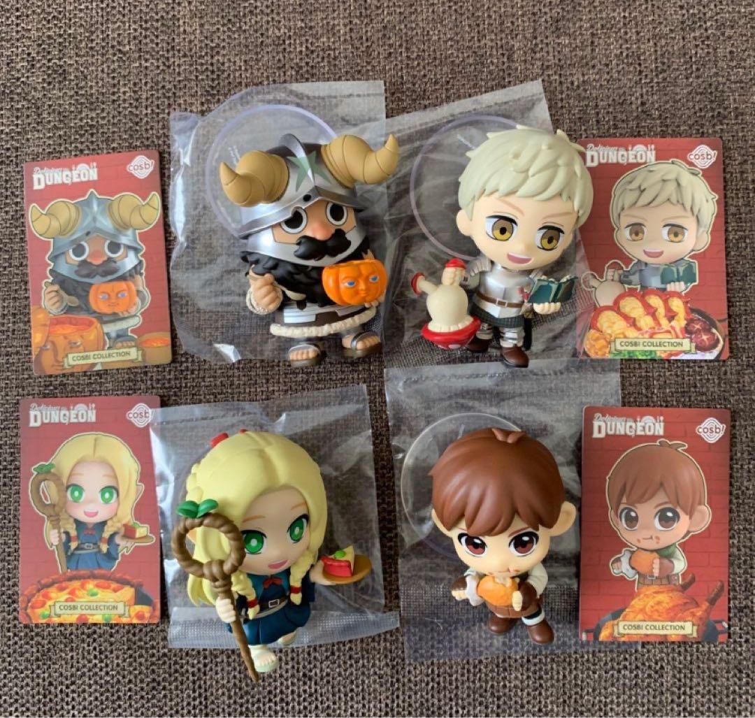 HOT TOYS COSBI ダンジョン飯 SDコスフィギュア　4個セット