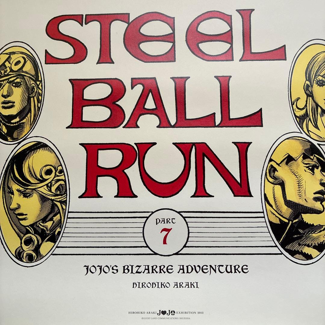JOJO 第七部 スティール・ボール・ラン ジョジョ展 2012 ポスター