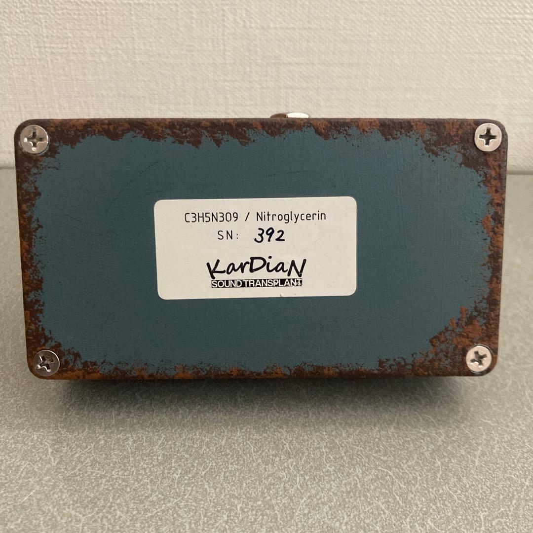 KarDiaN ニトログリセリン ギターエフェクター オーバードライブ