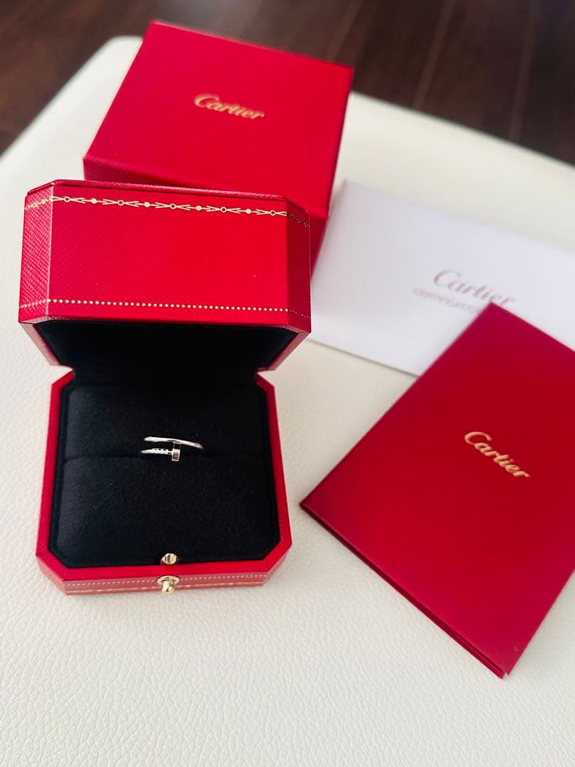 Cartier カルティエ リング 52 ジュストアンクル スモール WG