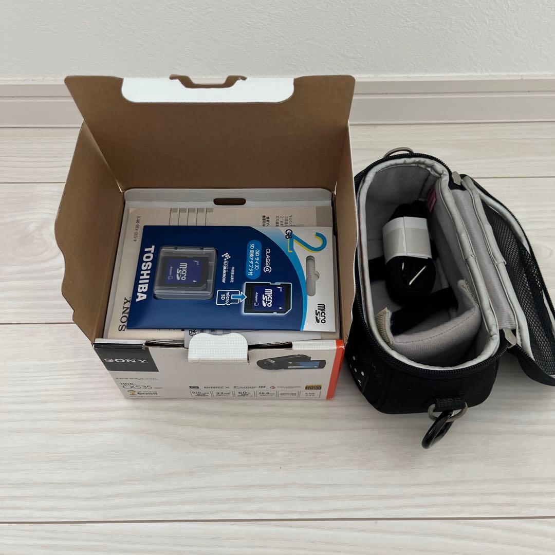 ビデオカメラ SONY Handycam HDR-CX535