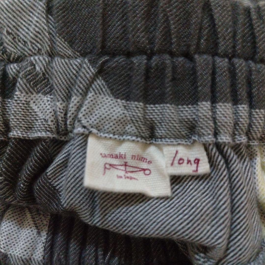 tamaki niime ★ タルンパンツ ロング イエロー/グレー