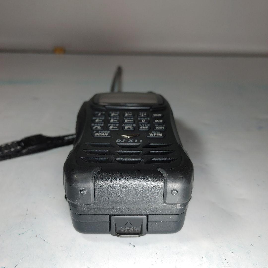 ALINCO 受信機 DJ-X11 動作品。 メーカーにてX11Aへの改造済品
