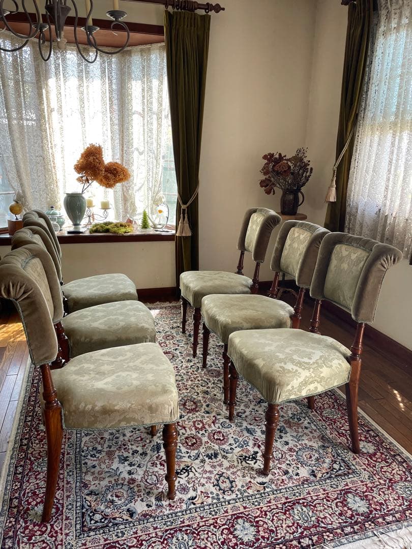 アンティーク　椅子　6脚