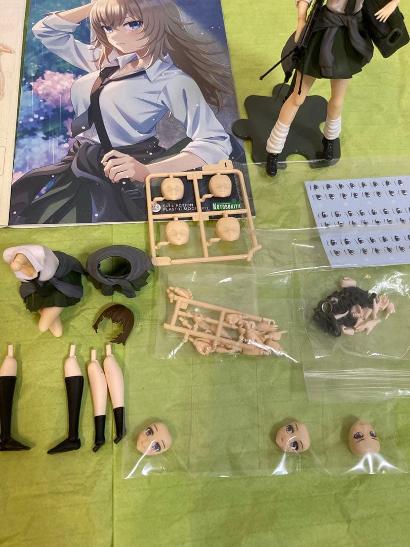 【完成品】コトブキヤ　ウルフさん＆ドレスアップボディM