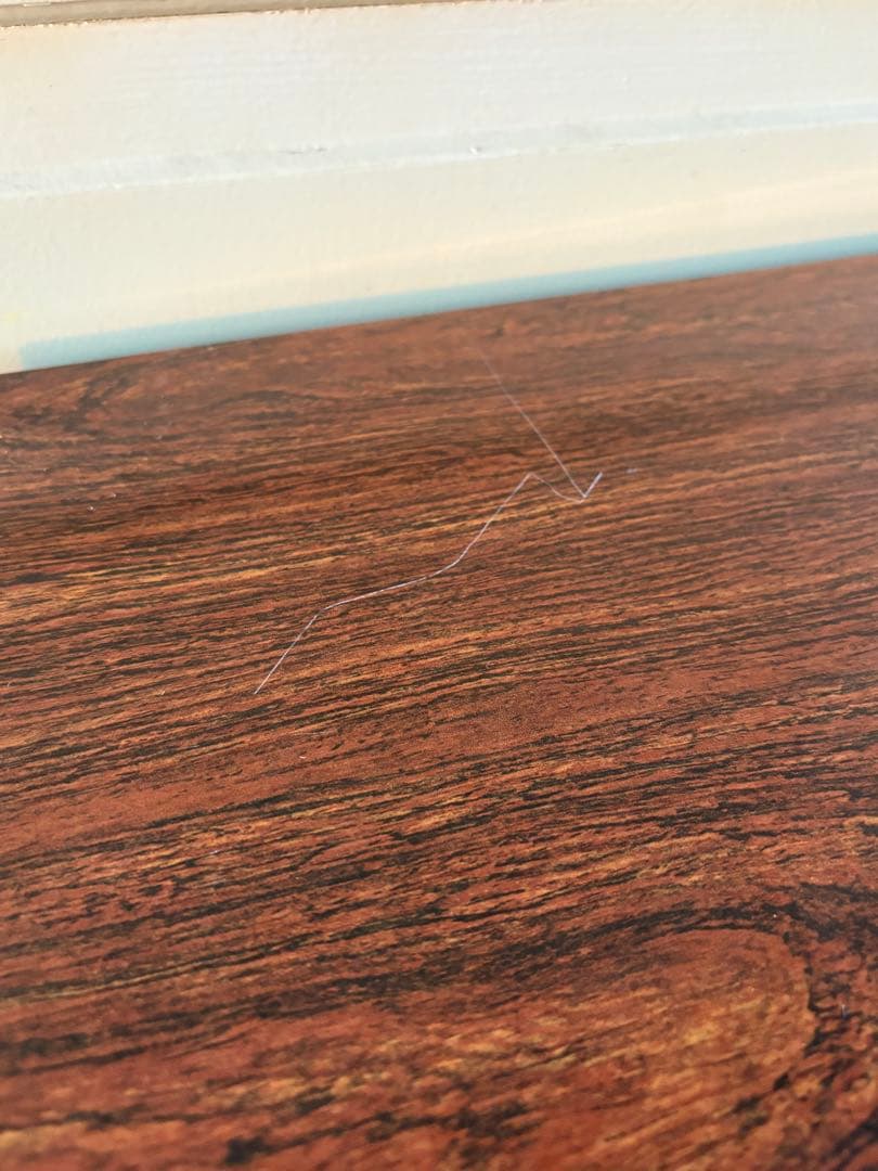 【ココとモグ】DECOLA ダイニングテーブル ダークブラウン