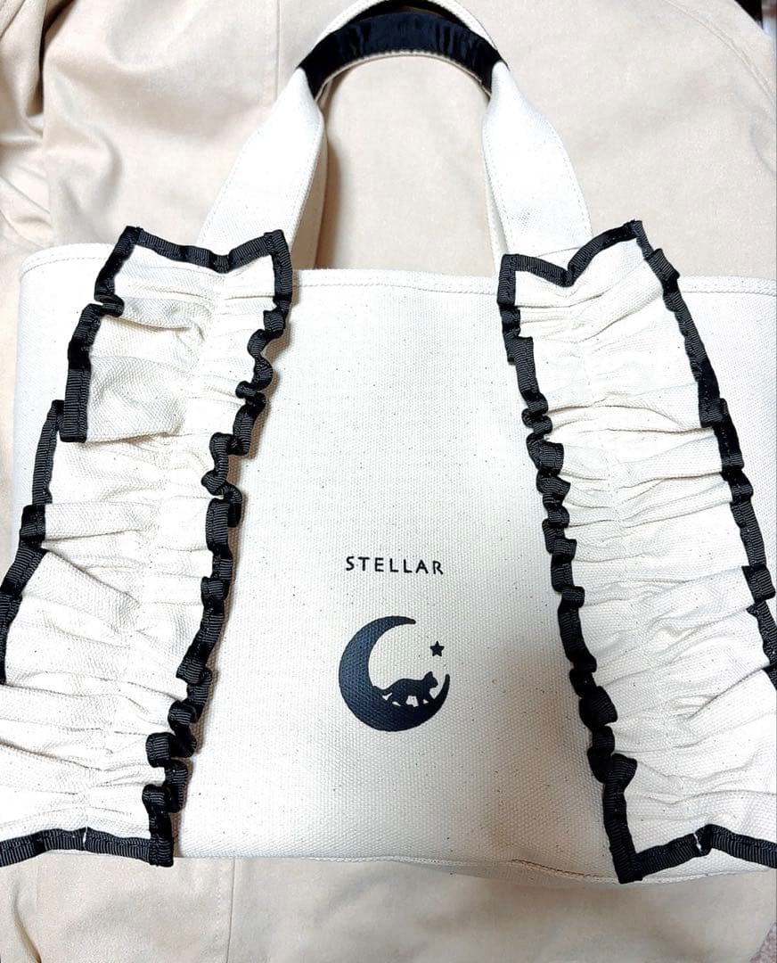STELLAR ２WAYフリルバッグ 天月 アパレル バッグ ホワイト