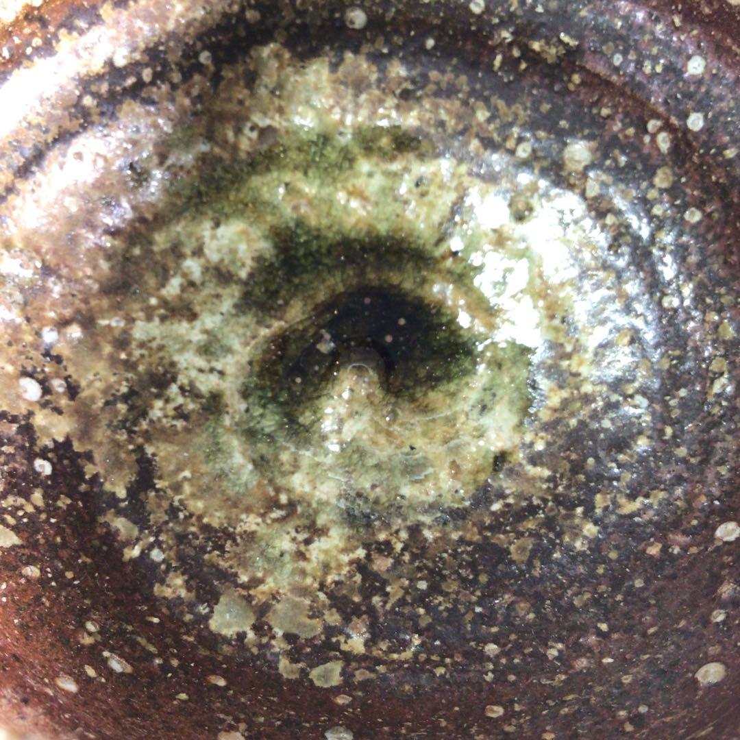 Ｒ１９９　茶碗　『信楽焼』『高橋楽斎造』『表千家　堀内宗完　箱書』　共箱　茶道具