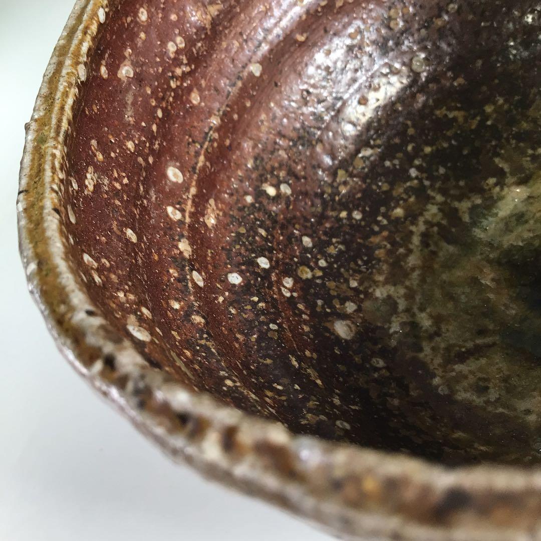 Ｒ１９９　茶碗　『信楽焼』『高橋楽斎造』『表千家　堀内宗完　箱書』　共箱　茶道具