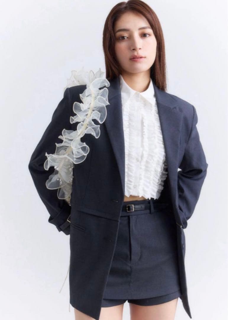 eimy istore ベルトセットスカショーパン GRY Mサイズ 新品未使用