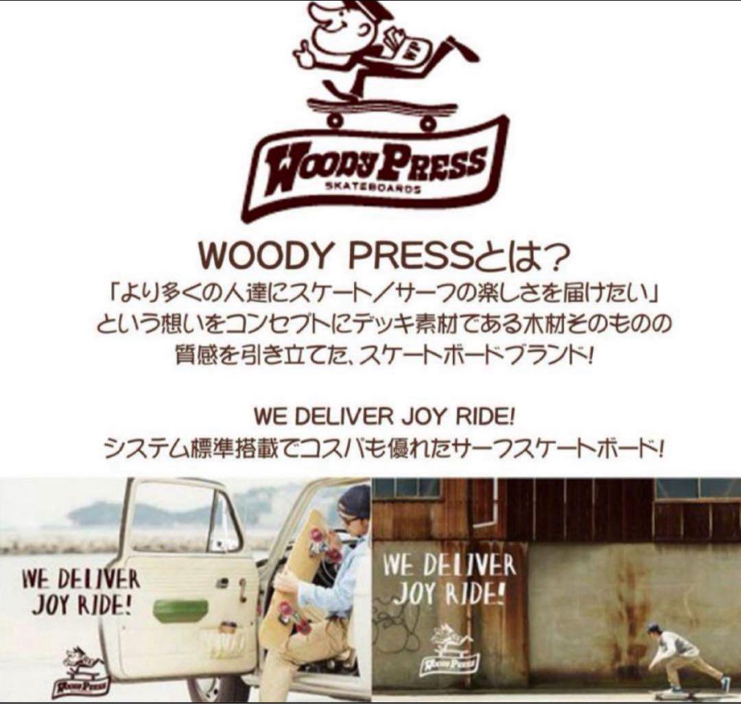 《新品》WOODY PRESS 31 TH2 サーフスケート　ナチュラル