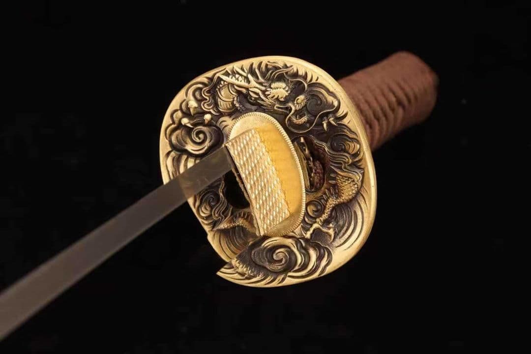 【雲鶴】 古兵器 武具 刀装具 日本刀　模造刀 居合刀 武士道 鑑賞用 美術刀