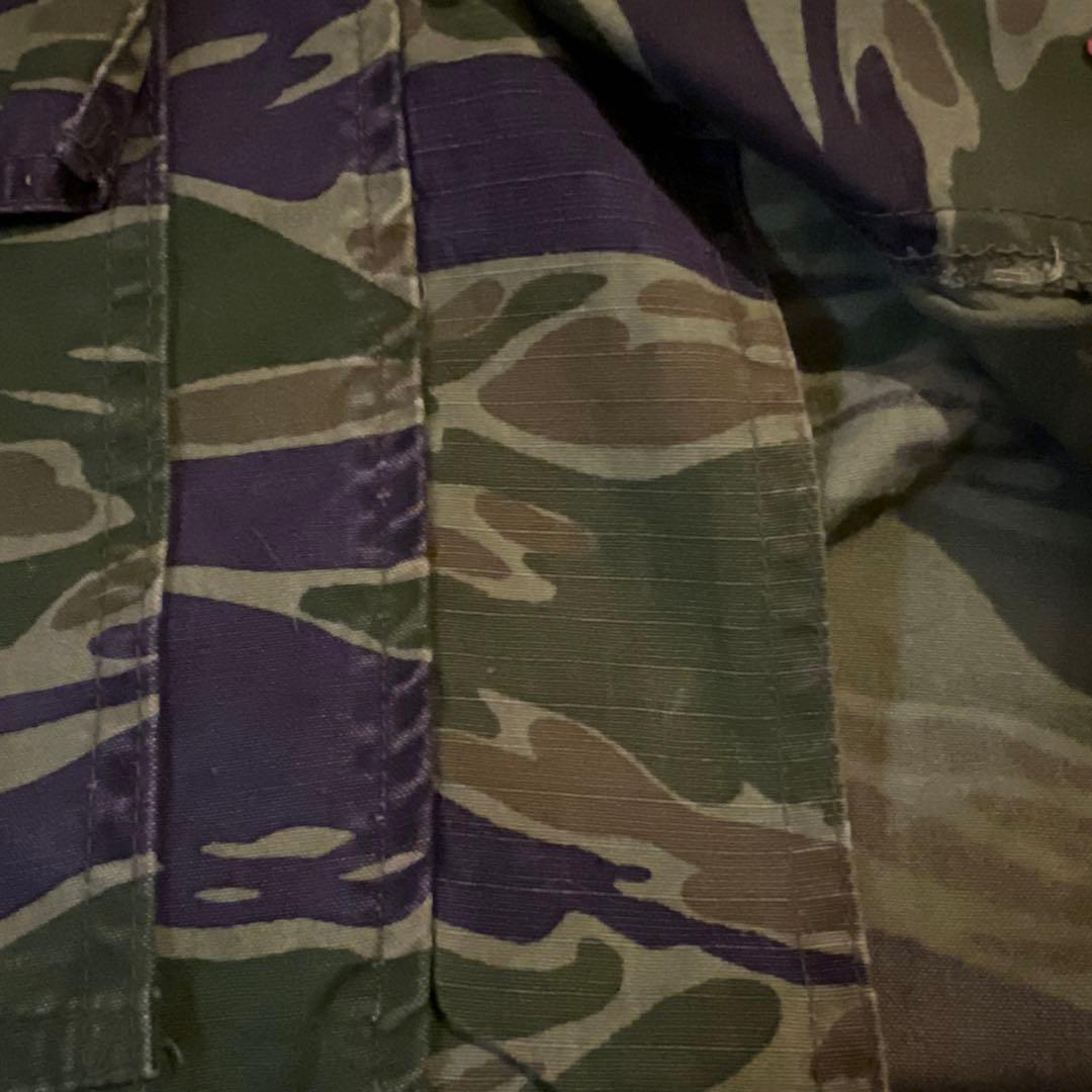 希少サイズ　当時物　ベトナム戦　タイガーストライプ　XL相当