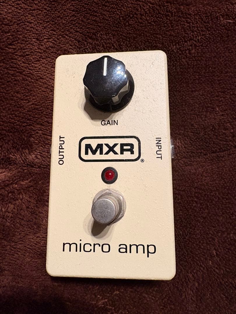 MXR micro amp ギターエフェクター　ブースター
