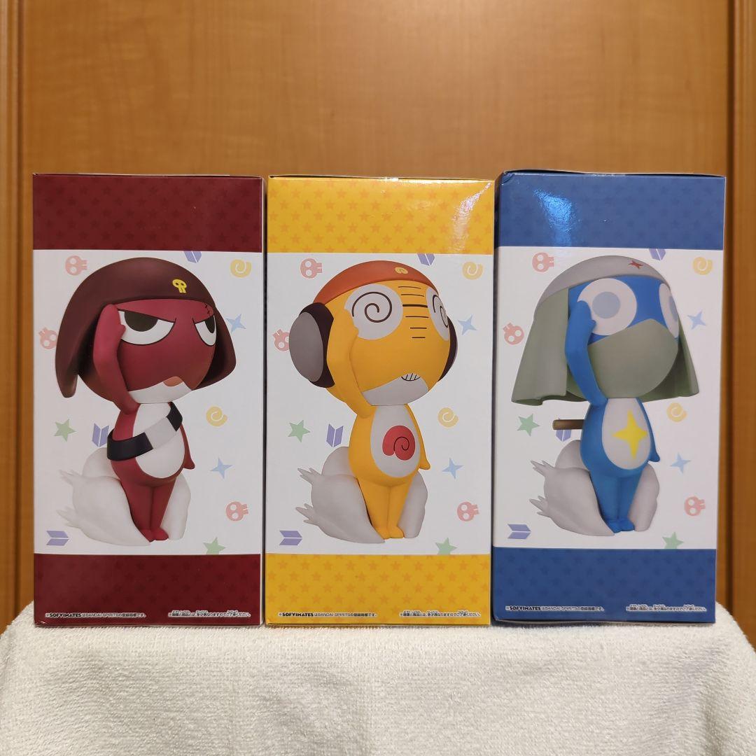 ケロロ軍曹　おおきなSOFVIMATES　フィギュア　全5種セット　BANDAI