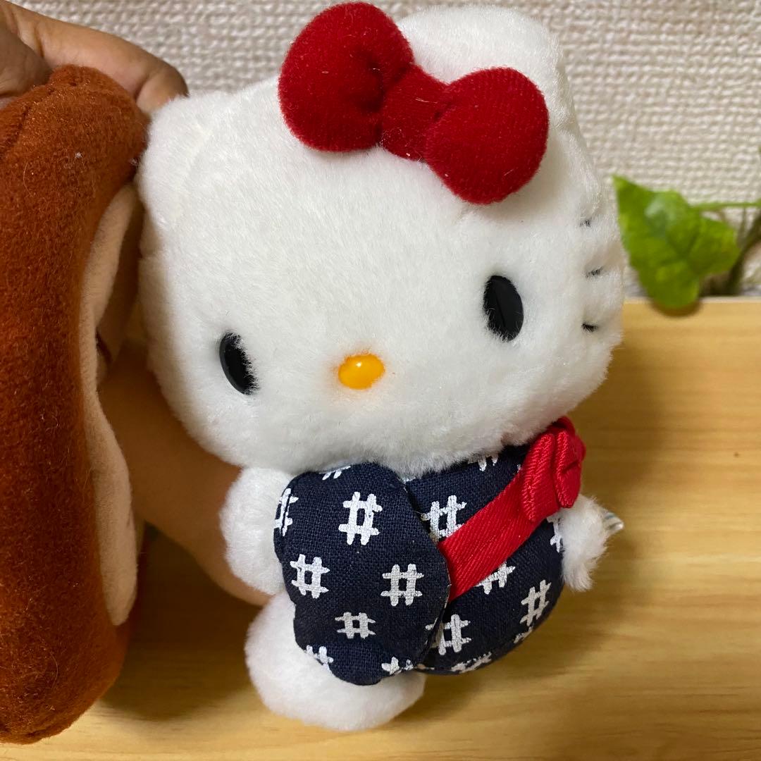 希少　サンリオ　ご当地キティしいたけ キティきのこ型　大分限定　ぬいぐるみ