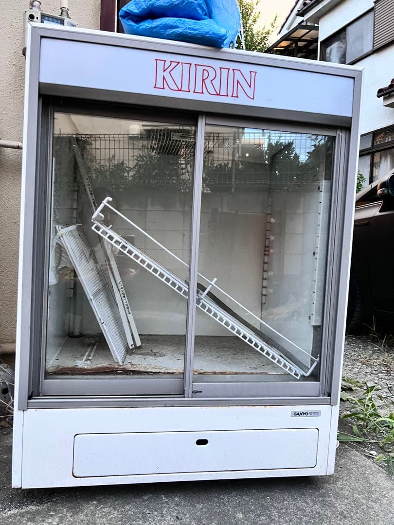 冷蔵庫 ショーケース キリン レトロ家電 業務用