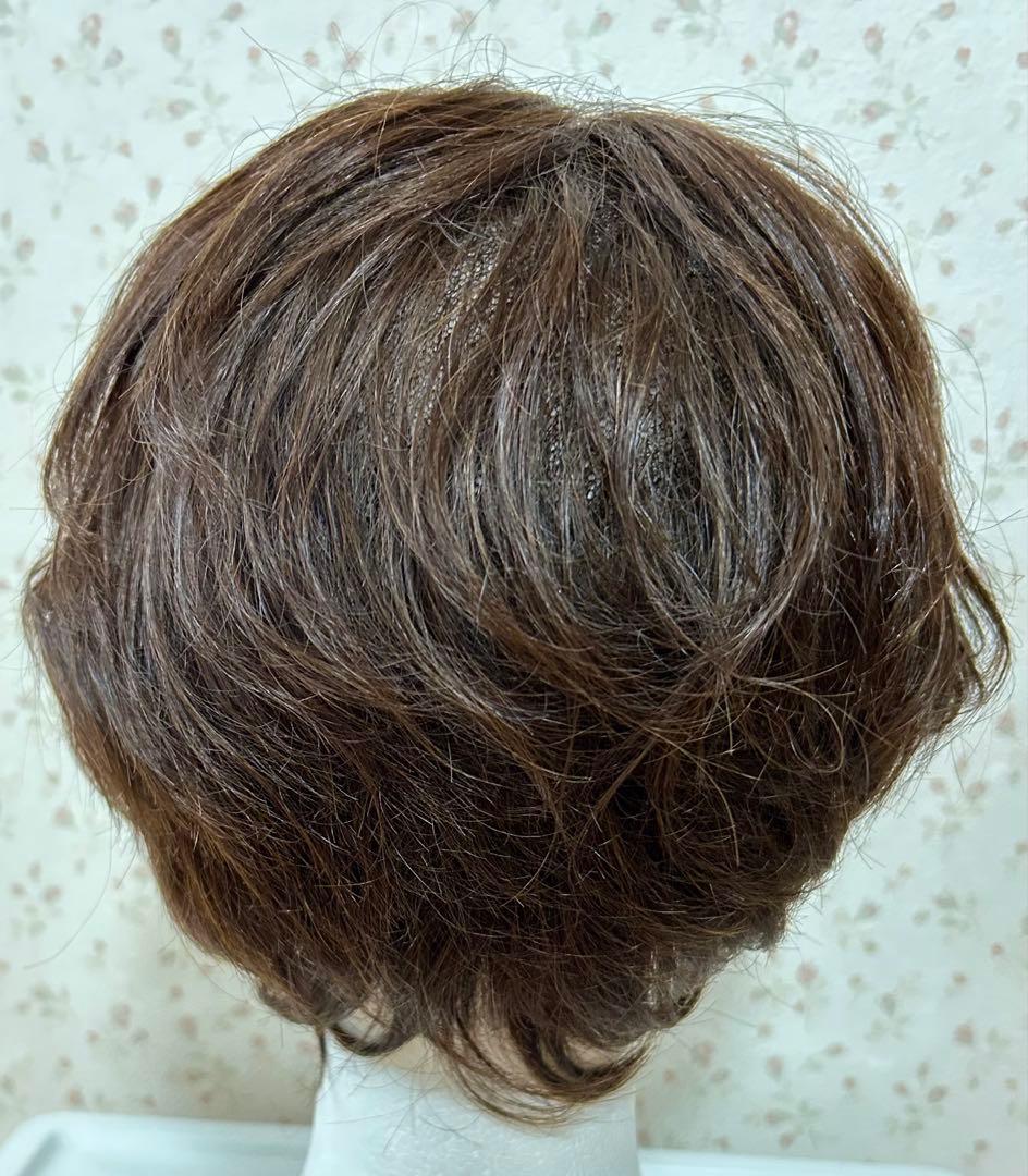 ジュリアオージェ　ブラウン ショート　ウィッグ　アートネイチャー　メッシュ