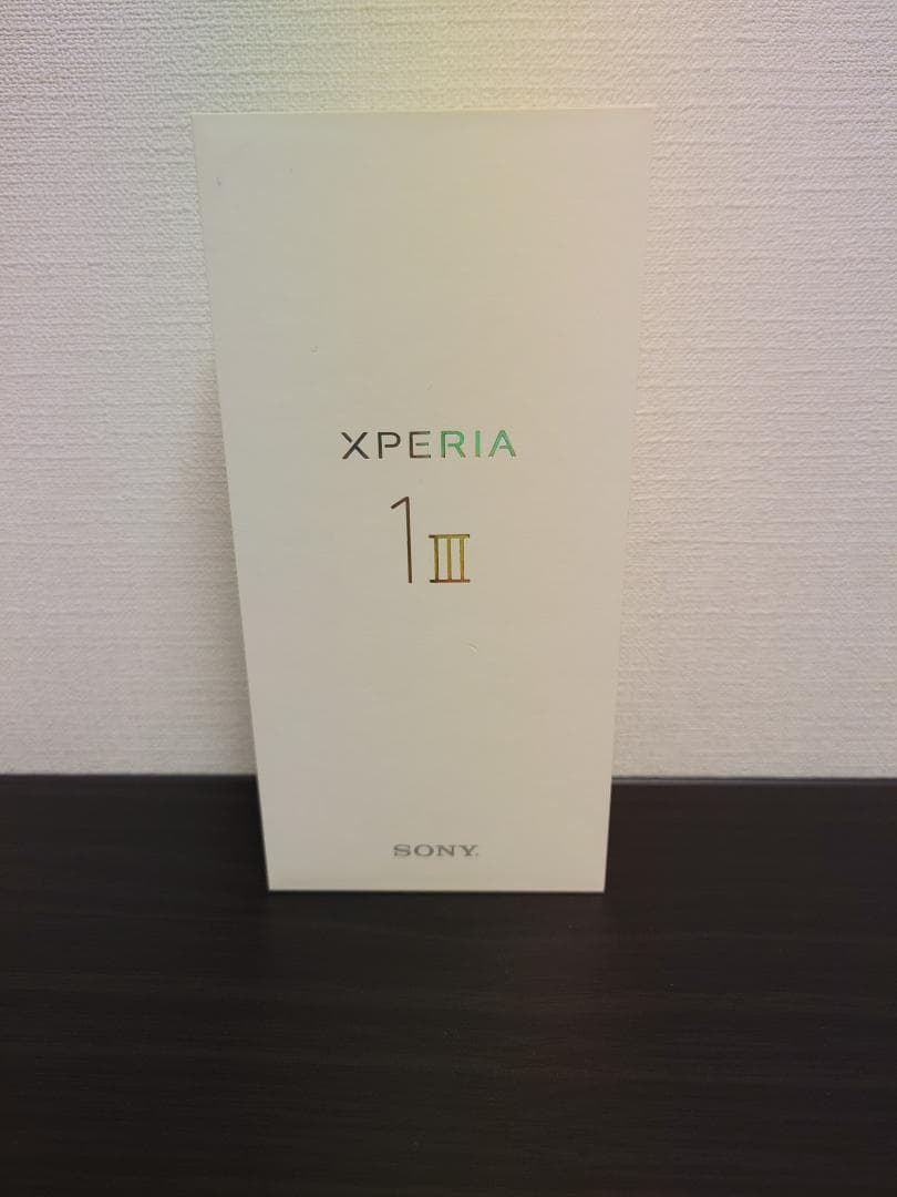 SONY Xperia 1 III 512GB SIMフリー フロストブラック