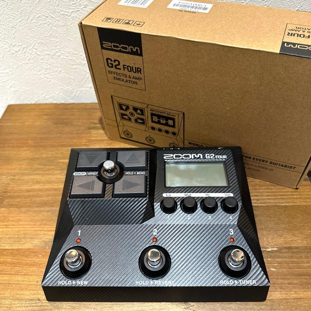 【箱付美品】ZOOM G2 FOUR ギターエフェクター