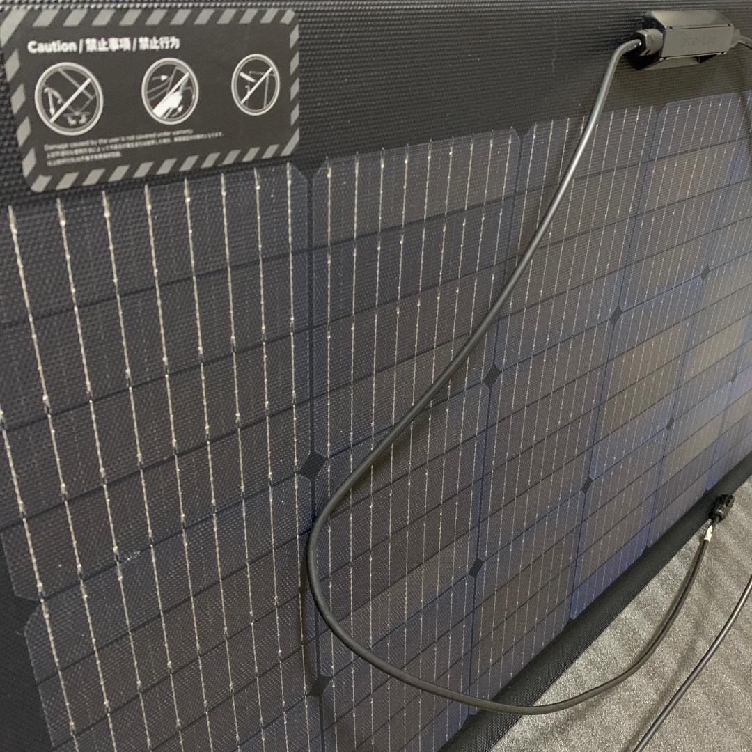 【美品】ECOFLOW 折り畳みソーラーパネル 400W 箱付き