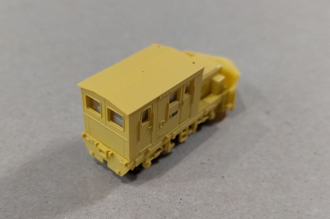 Nゲージ 津川洋行 排雪モーターカーTMC100BS 3窓 ラッセルヘッド付き