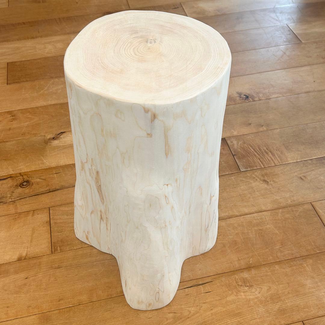 檜　丸太　椅子　切り株　スツール　No.1234