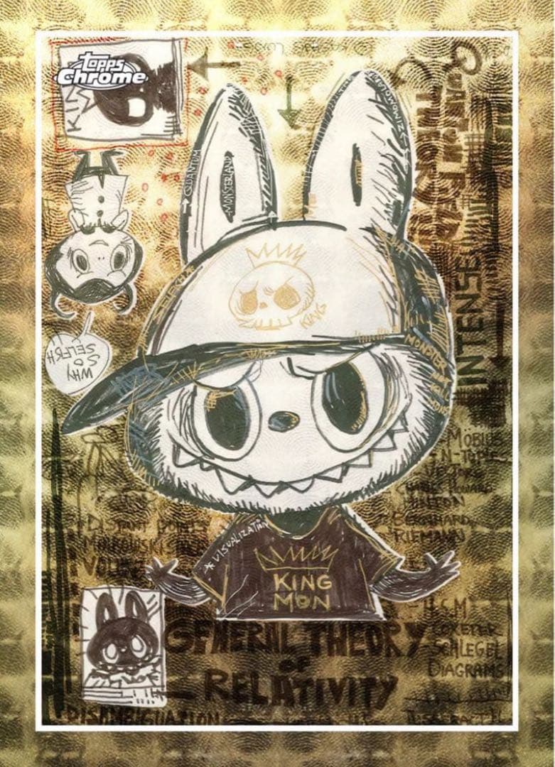 その他 2025 Topps Chrome Labubu 2box