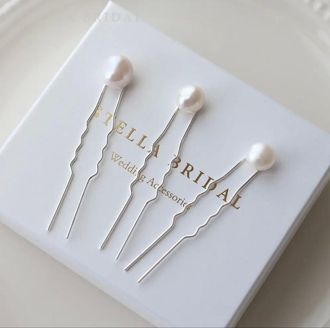 【美品】受注生産品 STELLA BRIDAL ウェディングヘッドドレスセット