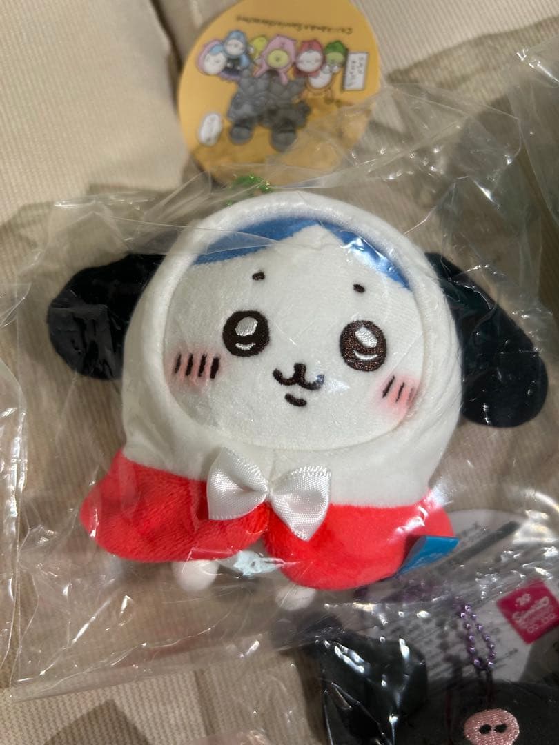 【おまけつき】ちいかわ サンリオキャラクターズ ぷちミニマスコット 7種セット