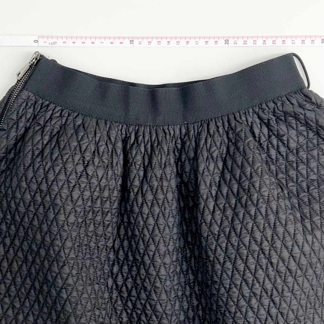 マロン　ホロタグ付 モンクレール キルティング ダウンスカート 40