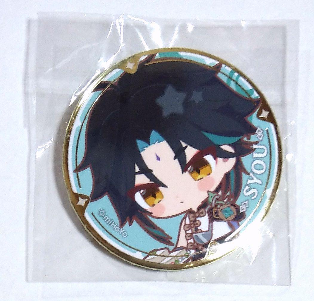 原神 魈 ショウ スイパラ缶バッジ ちびキャラ