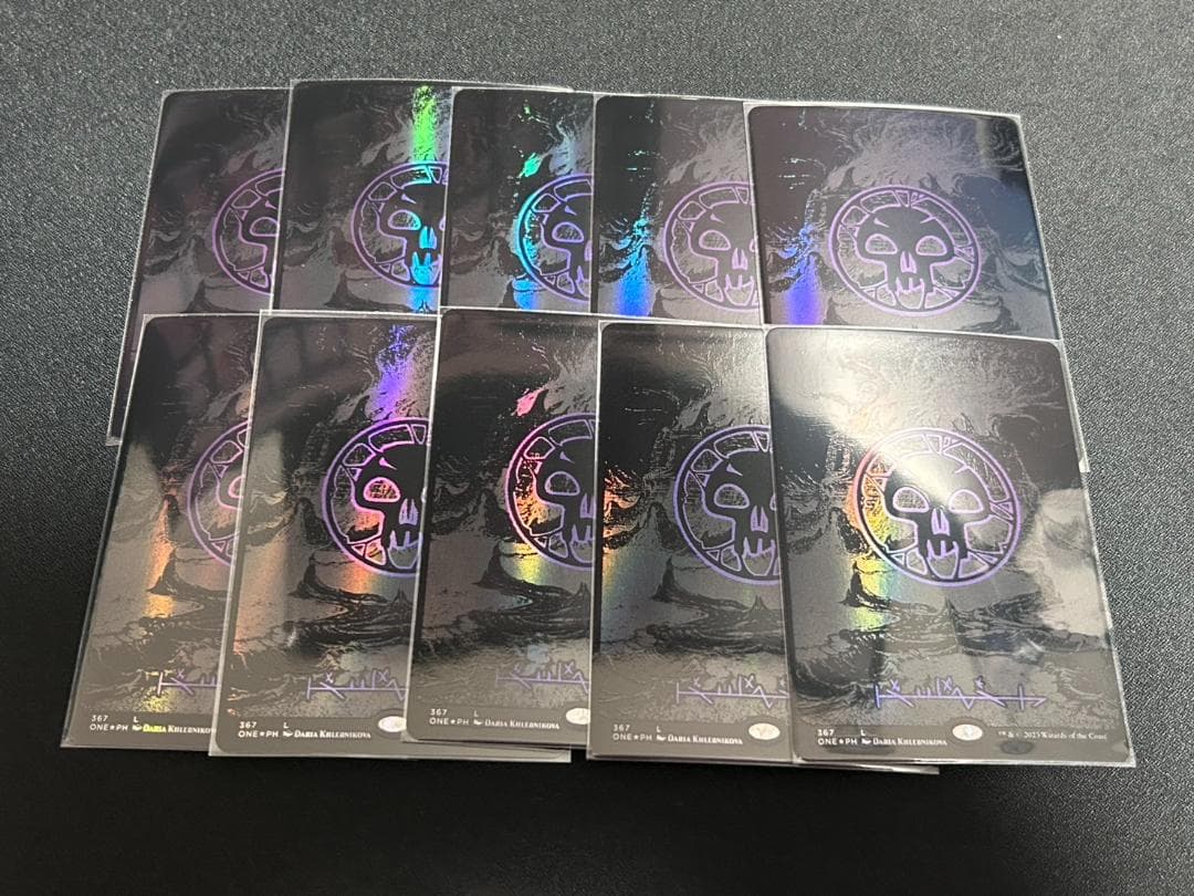 オイルスリック　沼　ONE 10枚セット