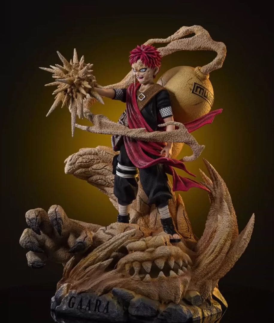 ナルト 我愛羅 ガレージキット スタチュー②①