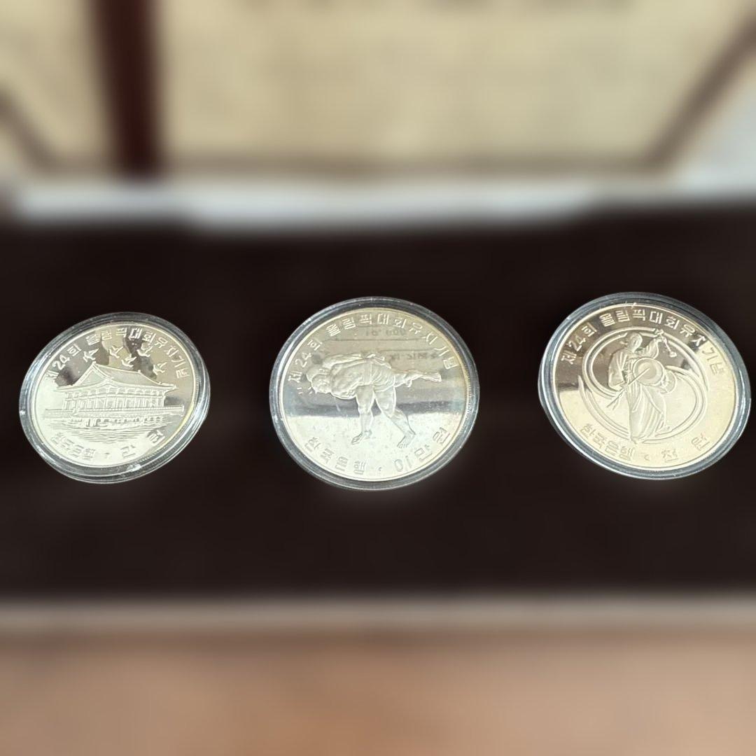 韓国 ソウルオリンピック記念硬貨 1983年開催