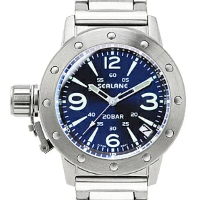 未使用 ダイバーズ シーレーン 腕時計 蓄光 SEALANE 腕時計