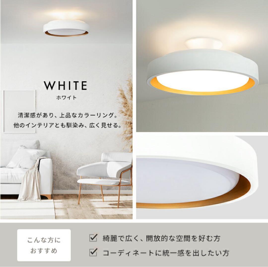 BeauBelle LAMELO LEDシーリングライト ホワイト