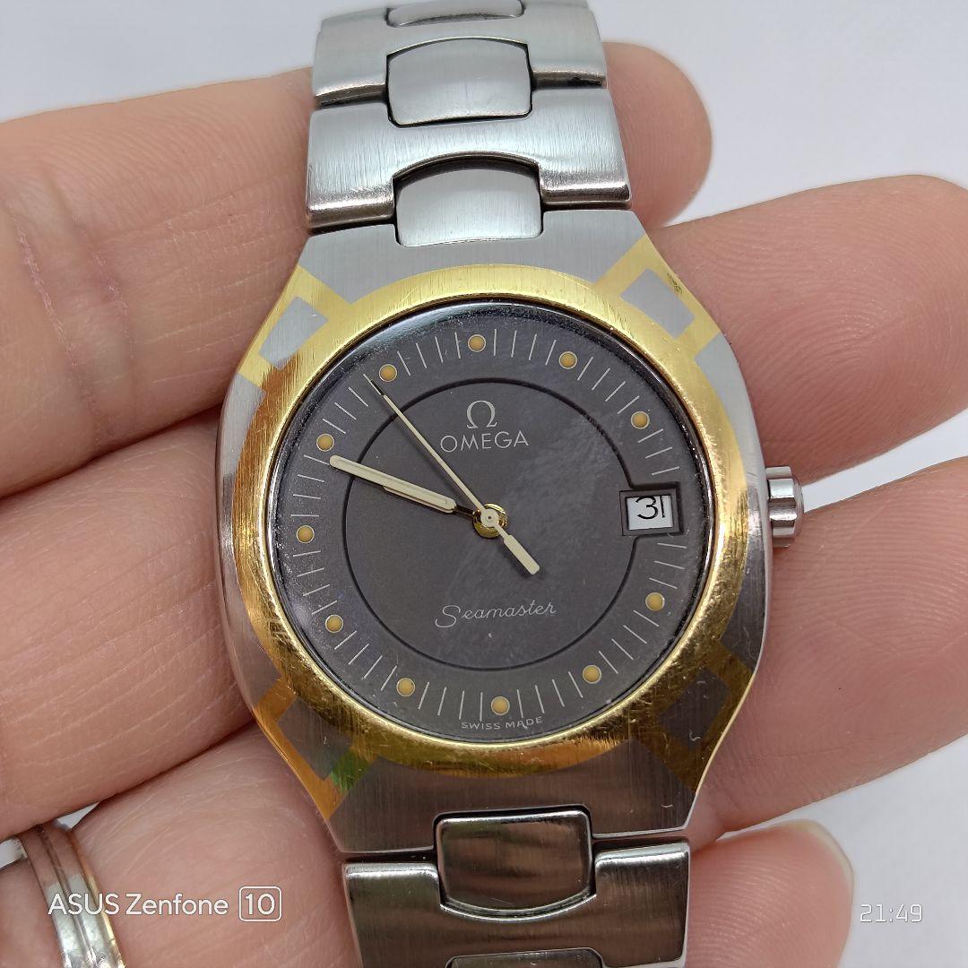 オメガ シーマスター ポラリス 稼働品 クォーツ
